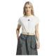 Adidas Γυναικεία κοντομάνικη μπλούζα City Escape Crop Tee with Bungee Cord